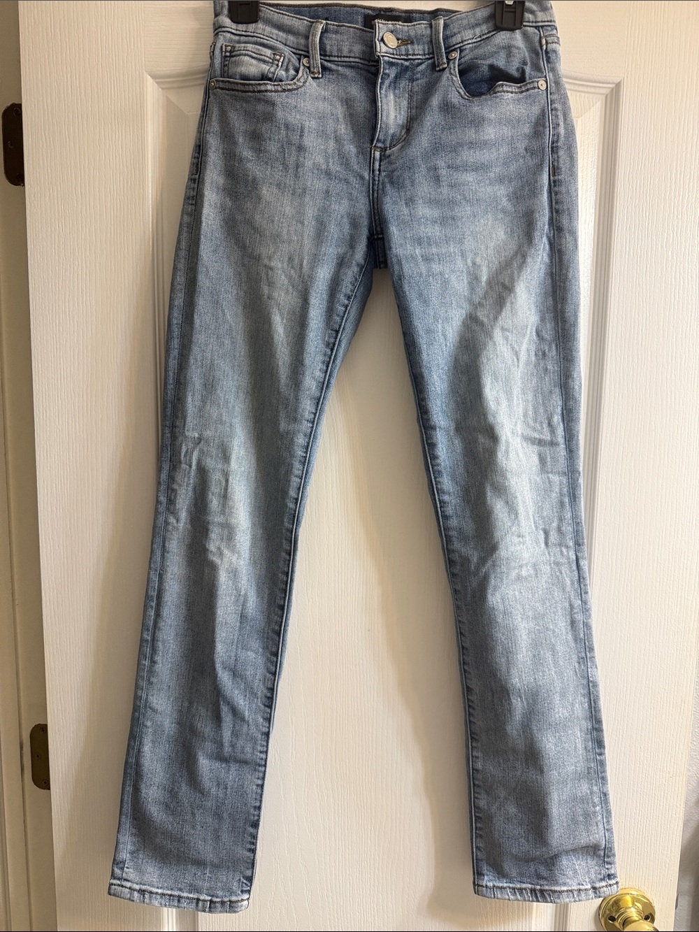 Banana Republic Light Wash Straight-Leg Jeans